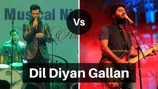 Arijit Singh vs Atif Aslam Live - Dil Diyan Gallan