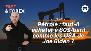 Faut-il acheter du pétrole sous 80$ le baril comme les Etats-Unis ? | Fast \u0026 Forex | Swissquote