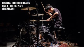 Niskala - Captured Trails \u0026 Outro Live at Artjog 2021 (Drum Cam)