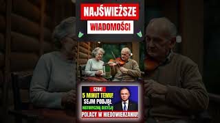 SZOK! 5 MINUT TEMU! SEJM PODJĄŁ HISTORYCZNĄ DECYZJĘ – POLACY W NIEDOWIERZANIU!