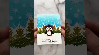 Make An Easy DIY Christmas Card With Me! #asmr #asmrsounds #art #craft