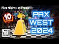 PAX WEST 2024 | RECAP | 10 YEARS OF FNAF