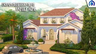 Dream Mediterranean Home 🌴 // Sims 4 Speed Build