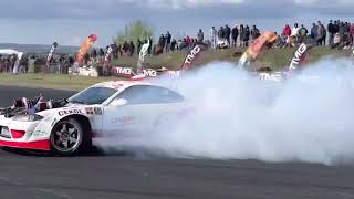 DOMINATOR NISSAN SILVIA S15 V8 BITURBO DRIFTING - Piotr Kozlowski | Drift Kings 2022 Round 1 |