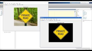 Remove any complex background in images using matlab