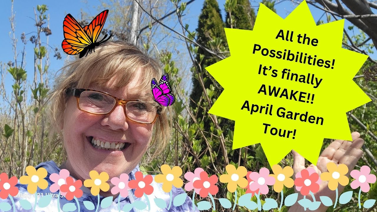 April Garden Tour Youtube