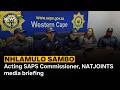 Nhlamulo Sambo | Acting SAPS Commissioner, NATJOINTS media briefing