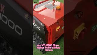 agriculture gasoline powered commercial 1000mm cutting width wireless radio control flail mulcher