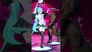 Godzilla vs Hatsune Miku 😂