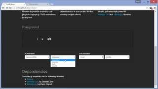 Awesome text animations with css 3 and JQuery (using Textillate.Js )