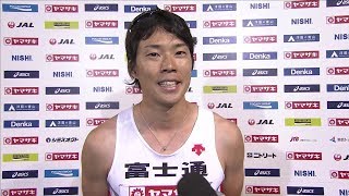 男子 400mH 決勝 第102回日本陸上競技選手権大会