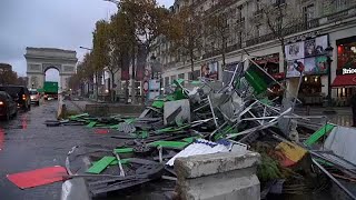 Paris depois da passagem dos \