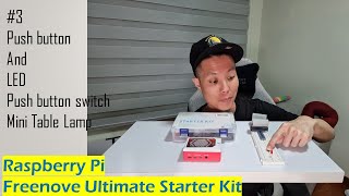Push Button and LED project - Raspberry Pi Series #3