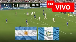 🔴 ARGENTINA VS GUATEMALA EN VIVO / JUEGA MESSI AMISTOSO INTERNACIONAL COPA AMÉRICA