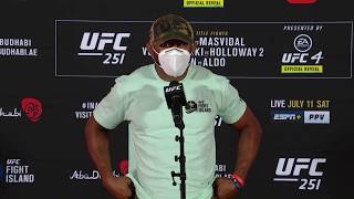 Kamaru Usman shares his thoughts on UFC 251 and opponent replacement