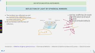 Ray Optics and Optical Instruments Lecture 1 #SATHEE_MED #swayamprabha #medicalentranceexam