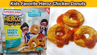Chicken Donuts | How To Make Chicken Donuts | Americana Heroz Chicken donuts  دونات الدجاج
