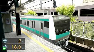 電車でGO!! 埼京線E233系 池袋～大崎 フリー走行