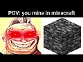 Mr Incredible becoming (canny) POV: you mine in minecraft