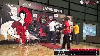 【2016 43rd Japan Open U-18 決勝】嵐 大祐 VS 末繁 策杜