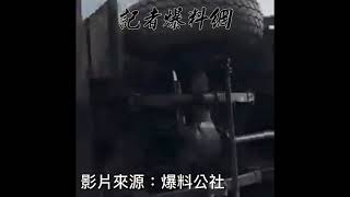 台中市烏日區學田路論子巷發生吊車翻覆意外，未釀成人員傷亡