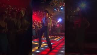 John Travolta dance on Saturday night fever