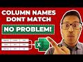 Combine CSV Files Even When Column Headers Don't Match (Power Query Trick)