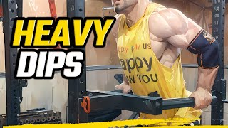 Should Weighted Dips be Done Heavy?