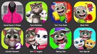 TOM MY FRIEND,TOM CANDY RUSH,TALKING TOM,SONIC AMY TAPE,TOM JESKY,TOM HORROR,TOM BLAST PARK,TOM RUN