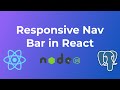 Responsive Nav Bar in React w/ Styled Components and React Router v6 - Part 8
