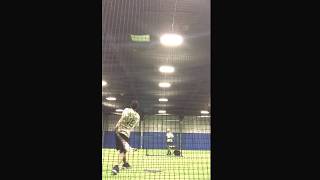 Akshay Reddy Hitting BP