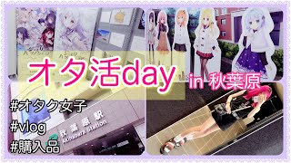 【オタ活vlog💟】秋葉原を徘徊！ジュエハの展示会あって高まるっ👼｜オタク女子