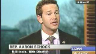 Rep. Aaron Schock on Washington Journal