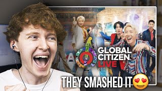 THEY SMASHED IT! (BTS Perform 'Butter' & 'Permission to Dance' at Global Citizen Live | Reaction)