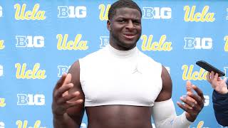 UCLA Football Media Availability - Oluwafemi Oladejo (Nov. 26, 2024)