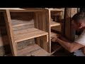 Make a kitchen in a HOUSE HIDDEN UNDERGROUND. Large shelter from the rain. Part 12