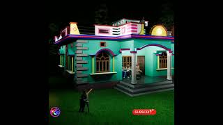 Simple House Design| 😊👍 | House front design 🏘️ #shorts #trending #viralvideo #houseplan