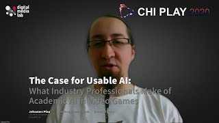 The Case for Usable AI: What Industry Professionals Make of Academic AI in Video Games