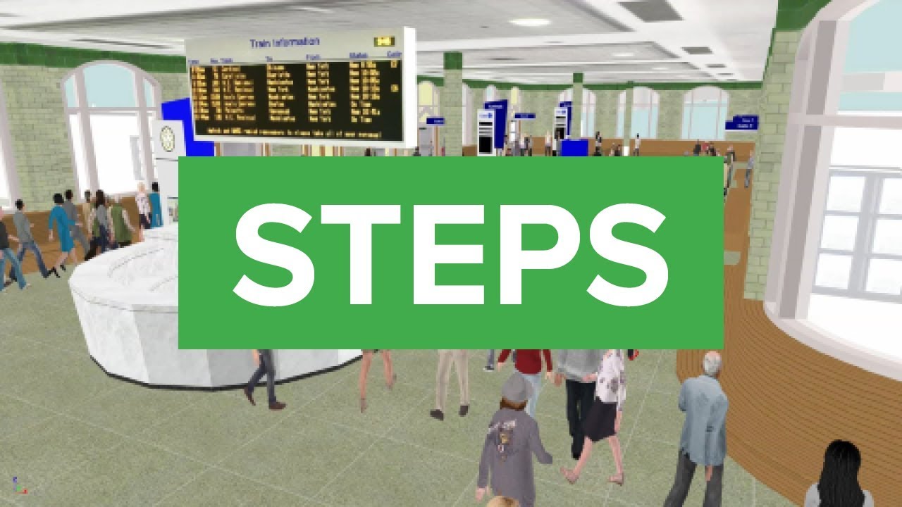 Steps Simulating Pedestrian Dynamics Youtube