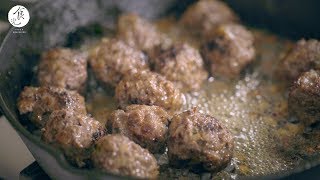 【冬至】瑞典肉丸｜Swedish Meatballs｜食譜｜4K [Eng Sub]【Cooking ASMR】