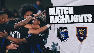 HIGHLIGHTS: San Jose Earthquakes vs. Real Salt Lake | February 22, 2025