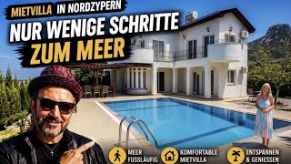 Dream Villa for Rent in Northern Cyprus – Just a Few Steps from the Sea!