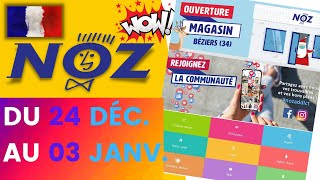 catalogue NOZ du 24 décembre 2021 au 3 janvier 2022 🌞⛔ Arrivage - FRANCE