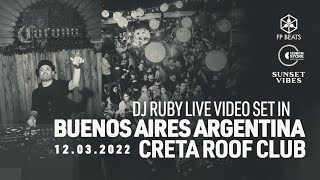 DJ Ruby Live Video Set in Buenos Aires Argentina at Creta 12.03.22