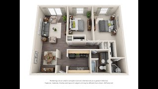 Highland Pointe 5314-06A Summit 2 bed 2bath
