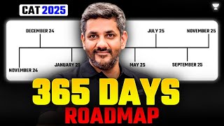 CAT 2025: 365 Days RoadMap with Preparation Strategy 🔥