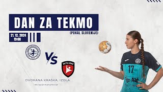 POKAL SLOVENIJE - ŽENSKE (24/25): ŽRK TRGO ABC IZOLA : ŽRK PTUJ