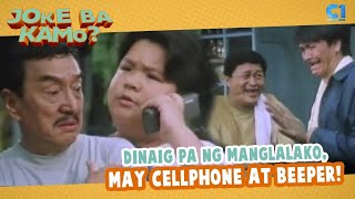 Dinaig pa ng manglalako, may cellphone at beeper! | Father En Son | Joke Ba Kamo