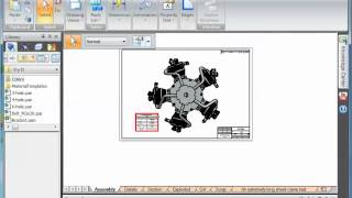 Create Sheets Table: App for Solid Edge