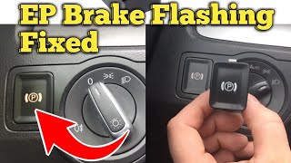 How To Fix VW Passat Electric Parking Brake, error U0128-00